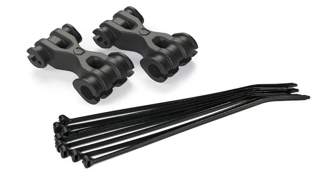 1101455 – TERAFLEX Brake Line Relocation Bracket, For Use With Up To 5 Inch Lift With 2 Brackets/ 8 Zip Ties